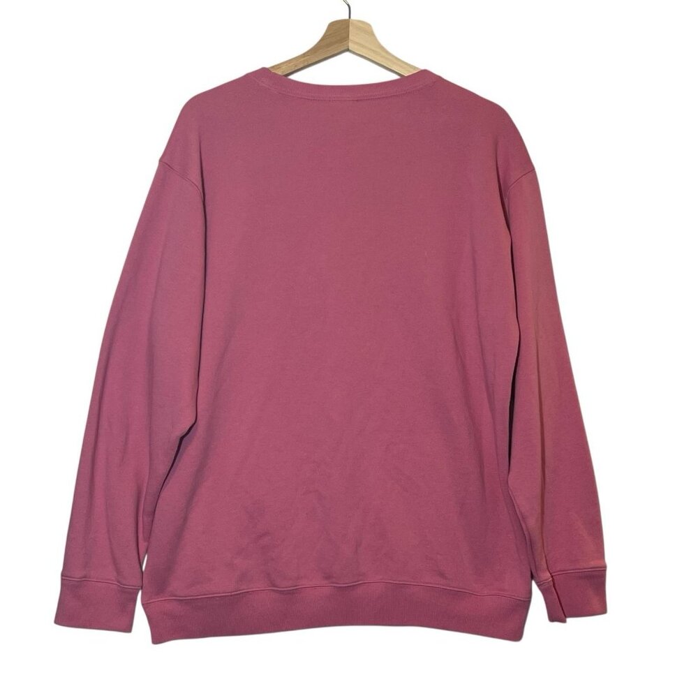 Victoria's Secret Women’s PINK Sweatshirt Medium Size Long Sleeves - Picture 3 of 8